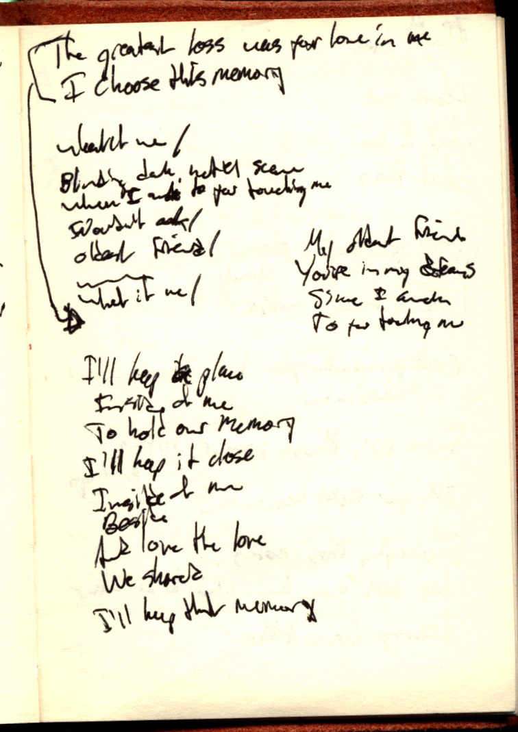 Can't Run Forever Lyrics Sheet 8